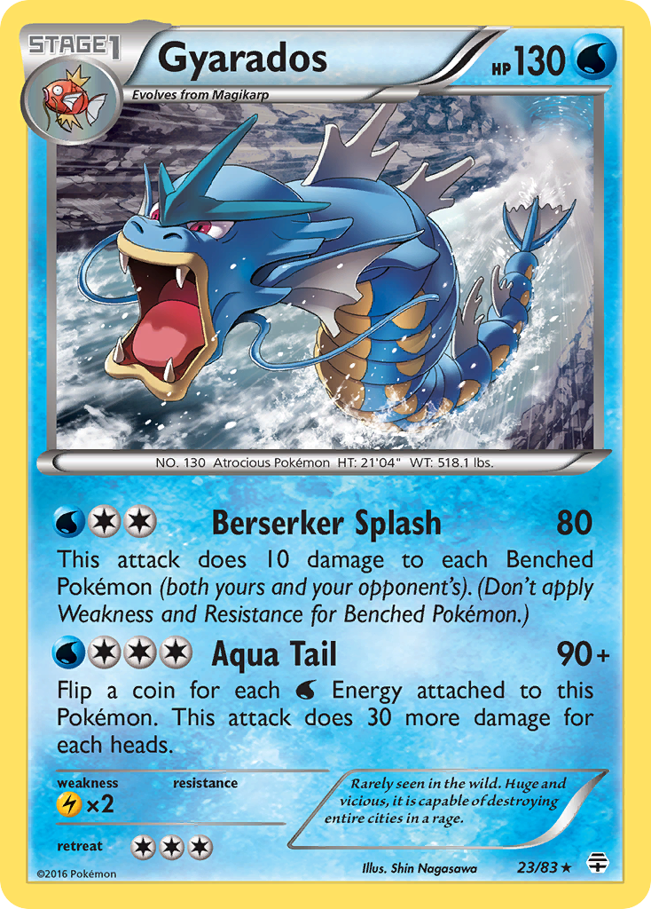 Generations Gyarados #23/83